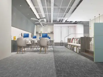 Carpet Tile Flooring, Slate | NYLON Carpet Tile | Custom Designs for All Offices - Harrington India