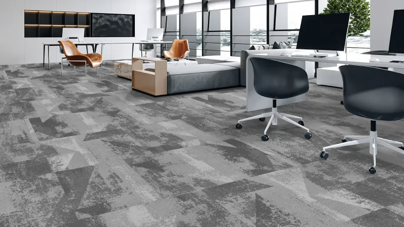 Carpet Tile Flooring, Strata Custom Designs for All Offices - Harrington India