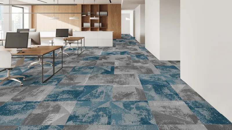 Carpet Tile Flooring, Strata Custom Designs for All Offices - Harrington India