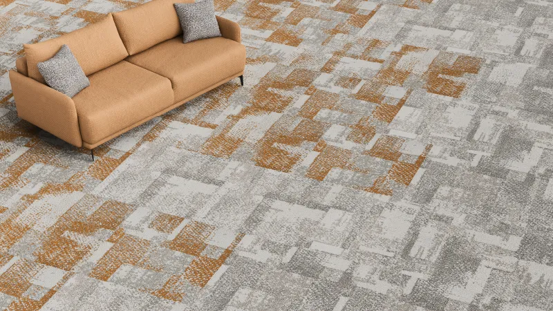 Carpet Tile Flooring, Terrana Custom Designs for All Offices - Harrington India