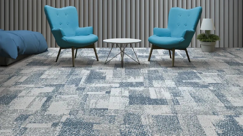 Carpet Tile Flooring, Terrana Custom Designs for All Offices - Harrington India