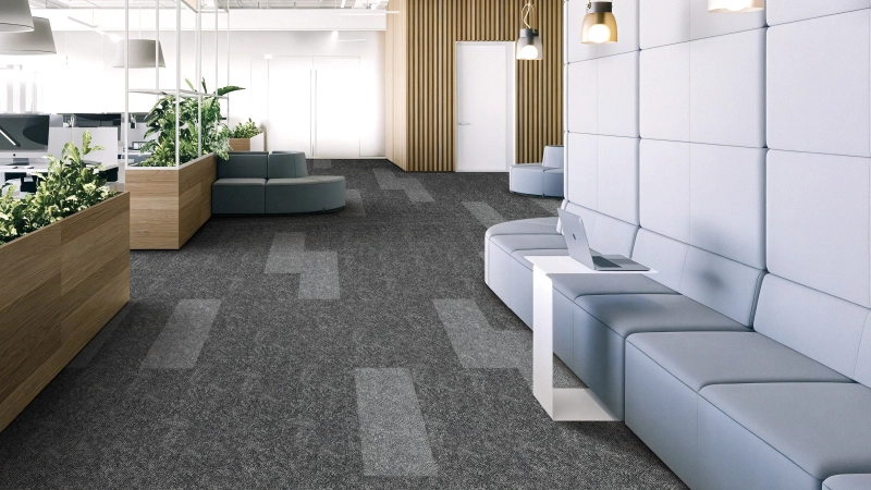 Carpet Tile Flooring, Lustre Custom Designs for All Offices - Harrington India