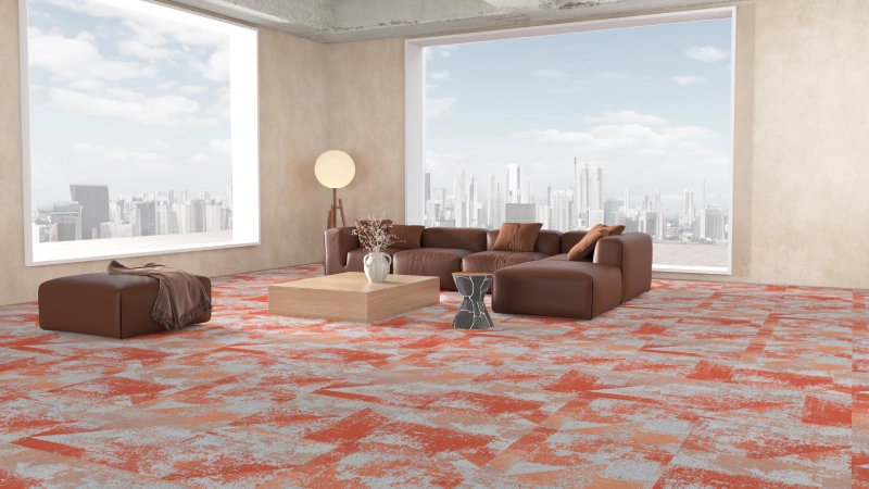 Carpet Tile Flooring, Strata Custom Designs for All Offices - Harrington India