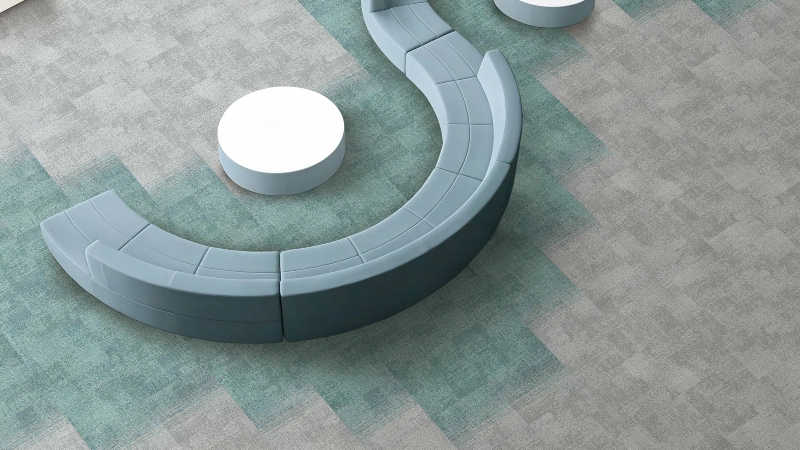 Carpet Tile- Flow | Carpet Tiles By Harrington India
