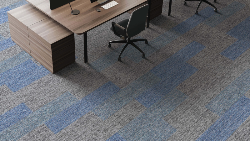 Carpet Tile Flooring, Aura Custom Designs for All Offices - Harrington India